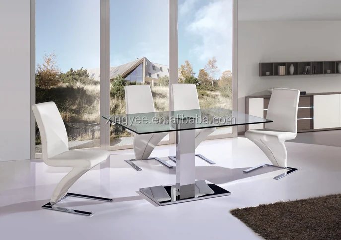 Moderna mesa de comedor y silla muebles negro diseñador italiano ... Silla sslon acero plastico mofernas