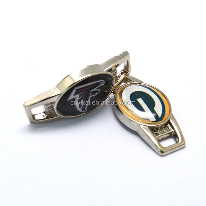 High Quality Silver Oval Blank Shoelace Charm/ Shoelace Tags,Paracord