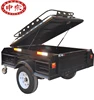 small car travel camper utility box trailer