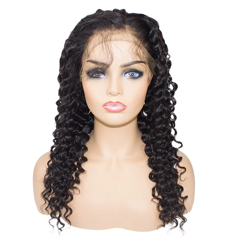 Deep wave virgin wig 