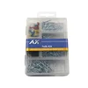 hot sale PP box package 512pcs household nail and picture hanging hooks kit