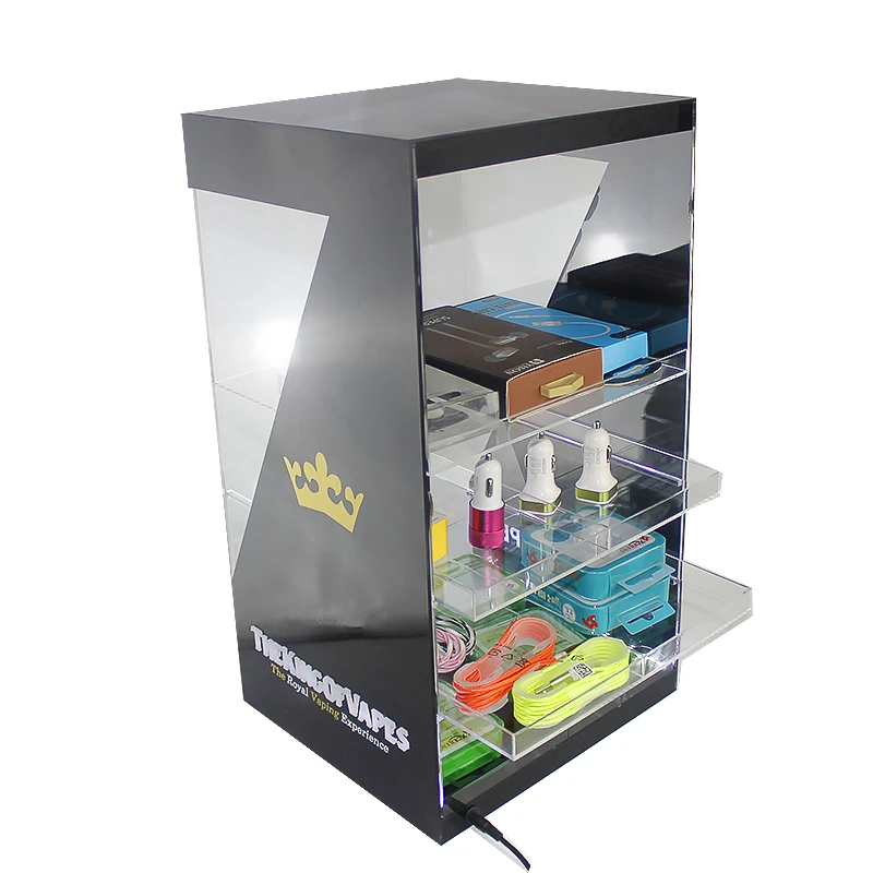 Countertop Display Cases Box Shelf Led E Liquid Holder Countertop Display Cases Box Shelf Led E Liquid Holder Bottle Rack For