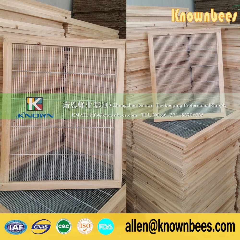 Stainless Queen Excluder With Wood Frame / Bee Queen Excluder Buy