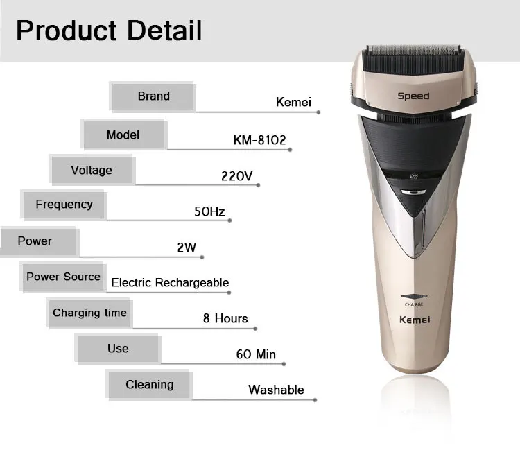 2 in 1 man's trimmer and shaver