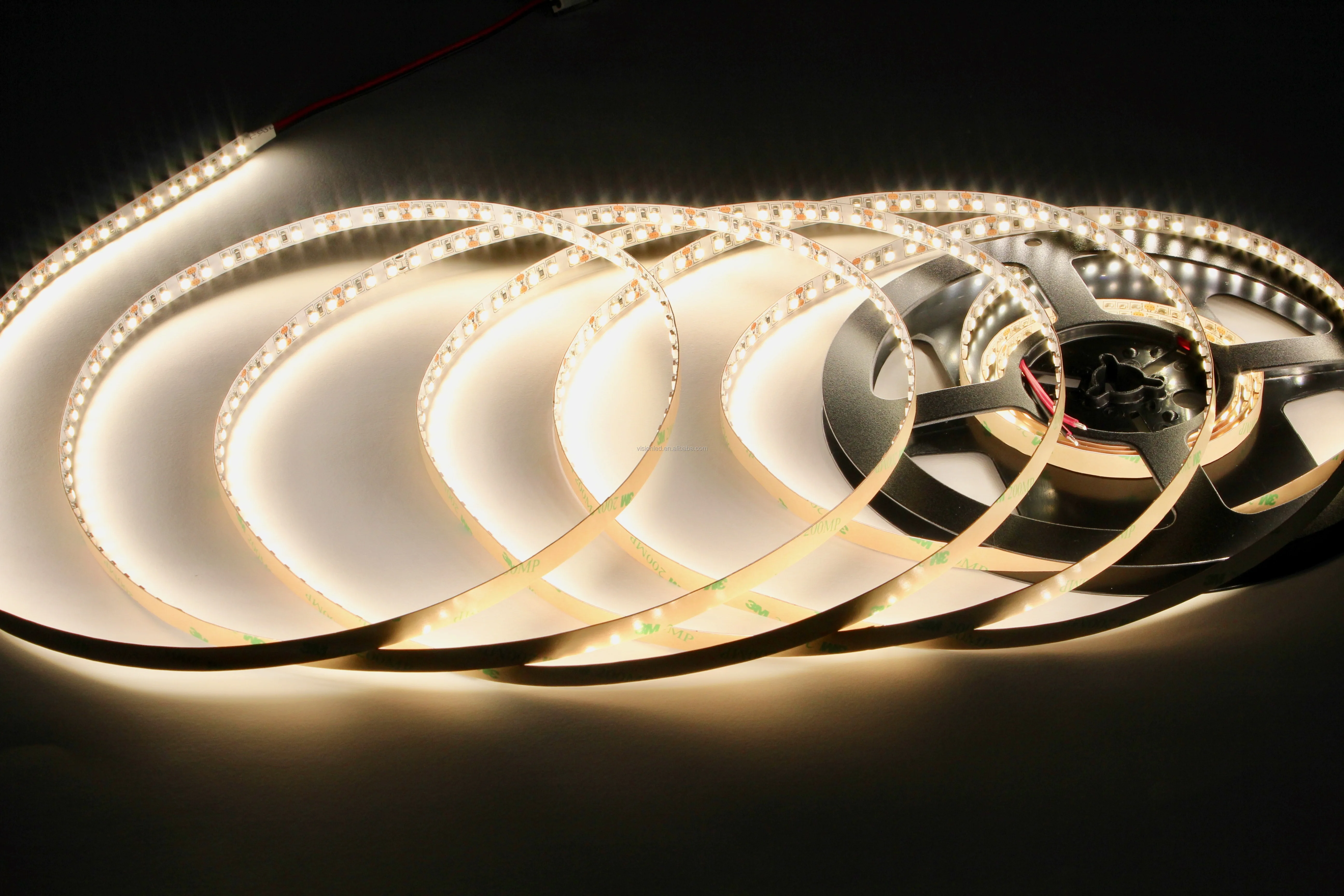 high brightness 3528 smd led strip 300 led ;3528 SMD;60LEDs/m,waterproof by silicon fully covered