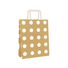 China Supplier Clothes Flat Paper Handle Shopping Paper Bag