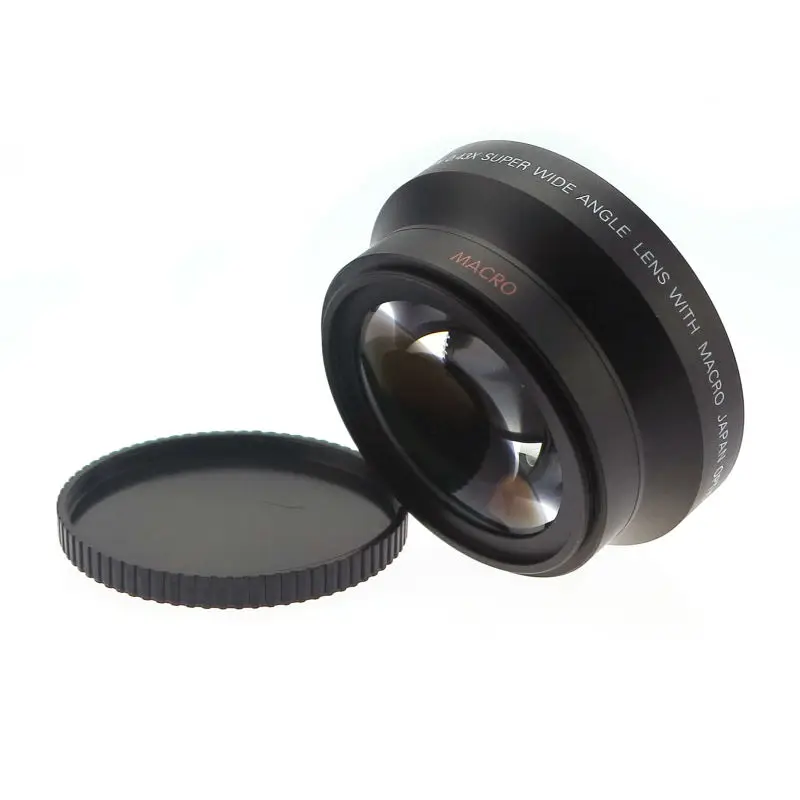 58MM 0.45x HD Objectif Grand-angle avec Objectif Macro pour Appareil