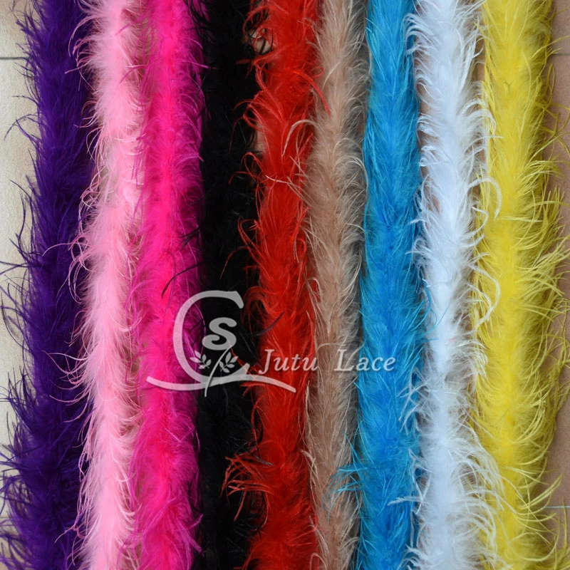 curly ostrich feathers