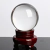 wholesale high quality 60mm 80mm 90mm 100mm 200mm 300mm personalized magic Photography white k9 Fengshui crystal ball