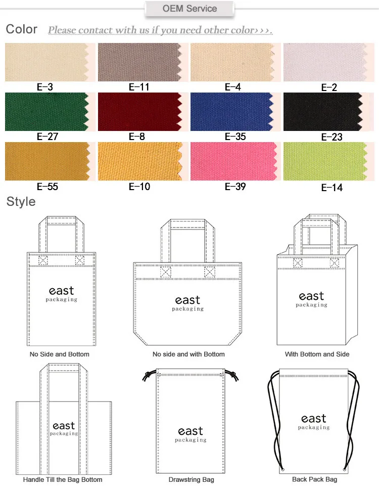 Cotton tote bag 