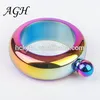 bracelet decorate stainless steel hip flask