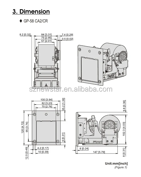 ICT GP-58CR Thermal Printer