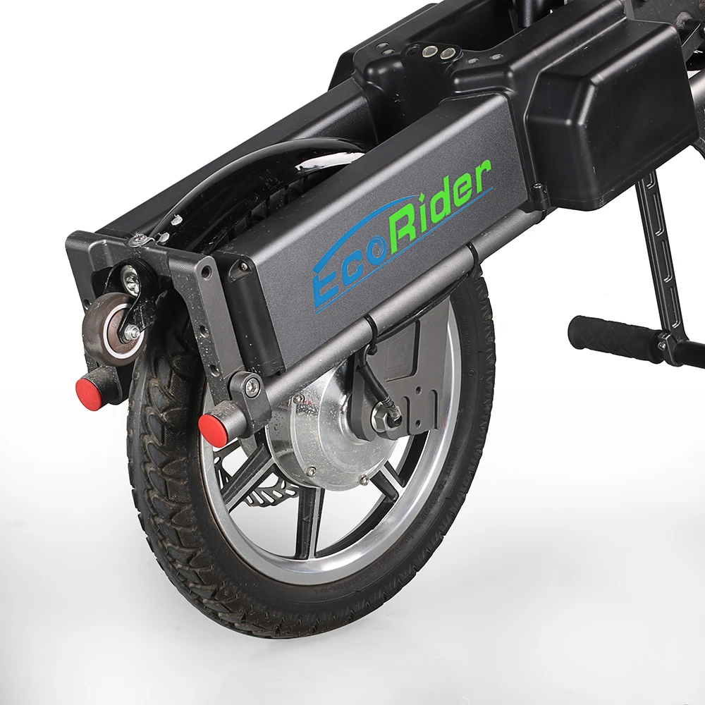 ecorider e6-7 250w electric motorcycle 14 inch city road