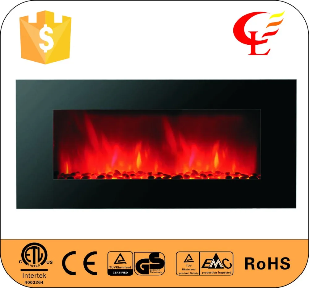 Wall Mounted High Efficiency Led Electric Fireplace Buy Electric