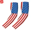 Sports Cooling Compression UV Protection Bike/Hiking/Golf/Cycling/Fishing/Driving Camo Flag Arm Compression Sleeves