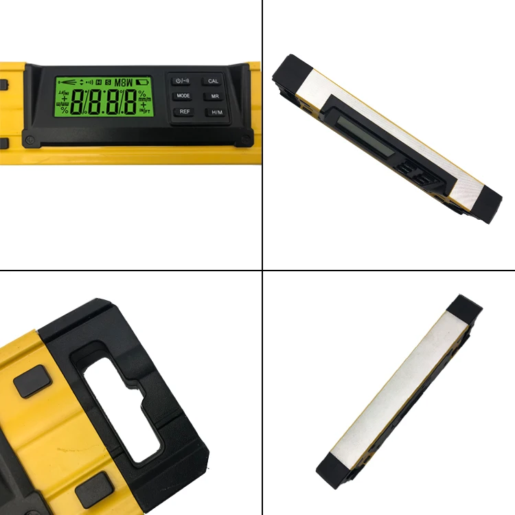 9 Inch Electronic Ruler Digital Level Levelling Instrument Level Ruler