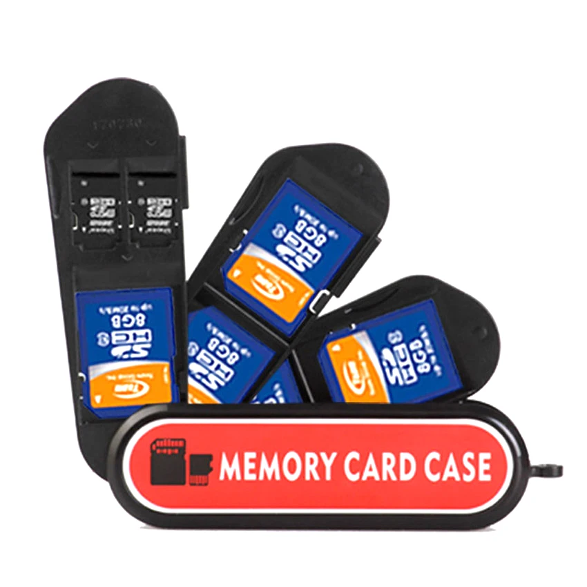 LYNCA DSLR Camera TF SD CF card Plastic case sim card holder case