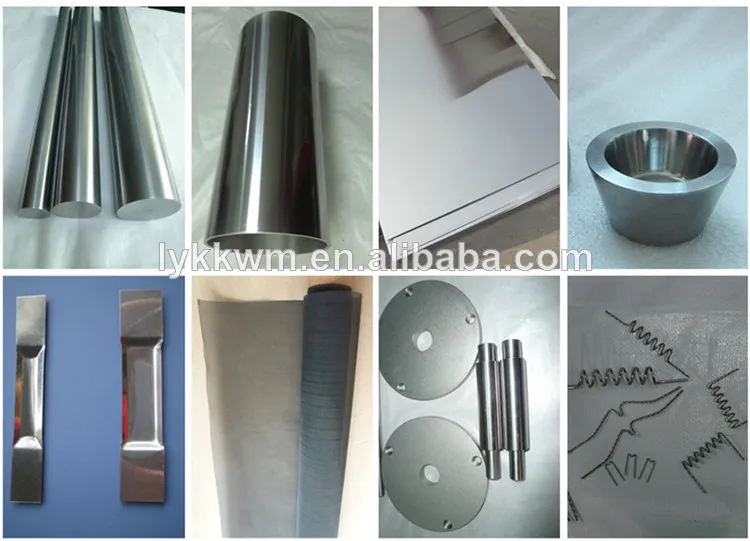 8mm grinding  molybdenum thread rods