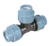 Virgin material Euro Type Pn16 Pp Pe Swagelok Compression Fitting Equal Tee