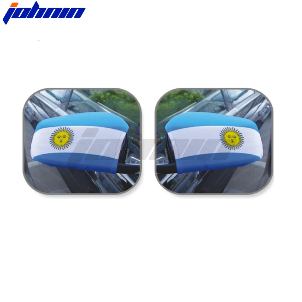 Wholesale Spandex&polyester Printed Country Flag Car Mirror Cover