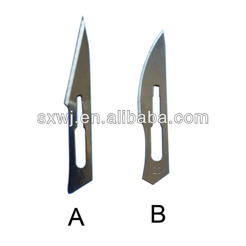 veterinary Stainless Steel surgical sharp blade.jpg