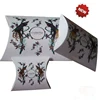 SC Fancy custom logo printed small paper pillow gift packaging box