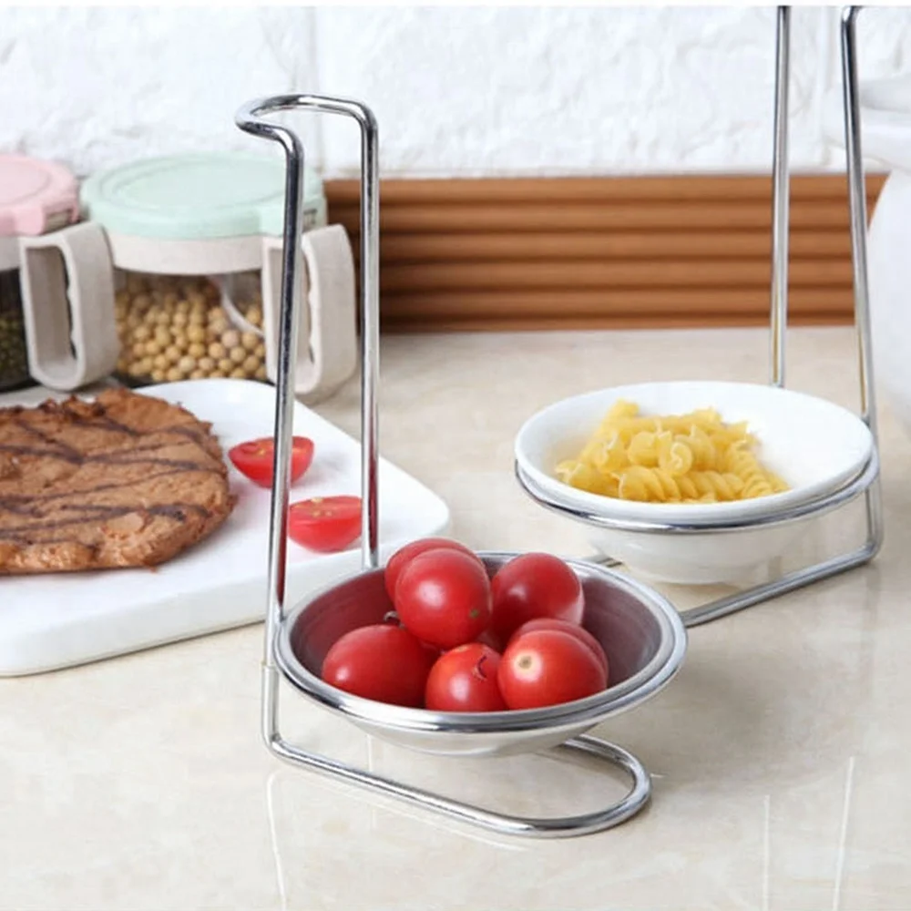 Sweettreats Multifunctional Kitchen Storage Tool Stainless Steel Spoon Rack Soup Spoon Holders