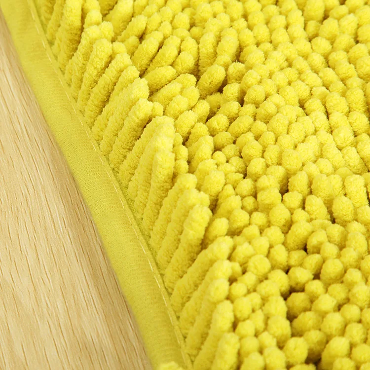 Microfiber Chenille matting custom floor mat in roll