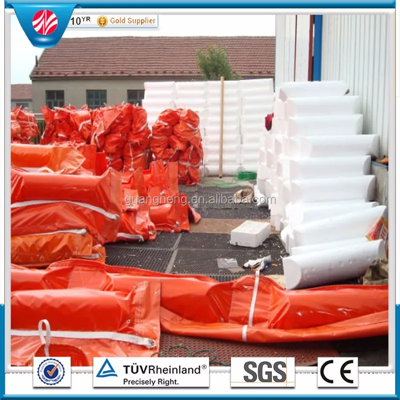 Pvc Airtightness Fabric For Inflatable Oil Boom,Contain Boom Buy Oil