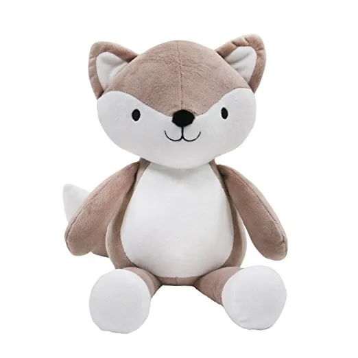 grey fox stuffed animal