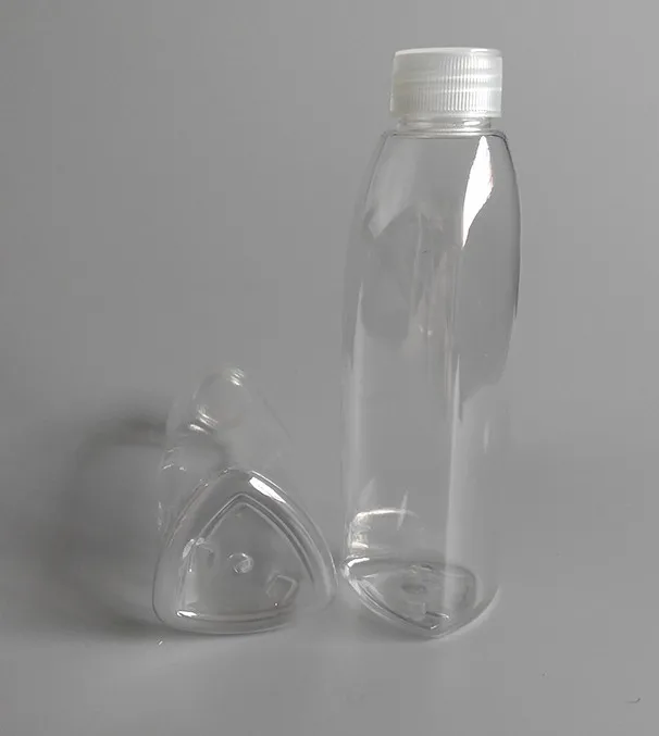 150ml 175ml Triangle Shape Pet Plastic Bottle Triangle Pet Bottle For Cosmetic Buy Triangle