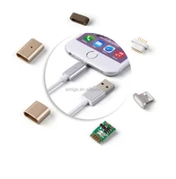 High quality LED Indicator Charging Light Magnetic USB Cable Charger For iPhone 6, for iphone 7