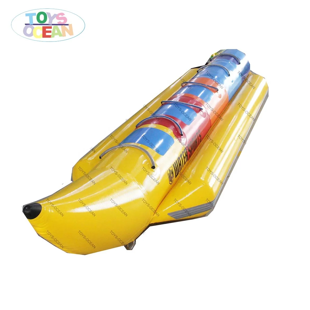 Single Water Towable Game Inflatable Banana Boat Buy Colorful