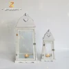 different size of decorative christmas white WOODEN lantern