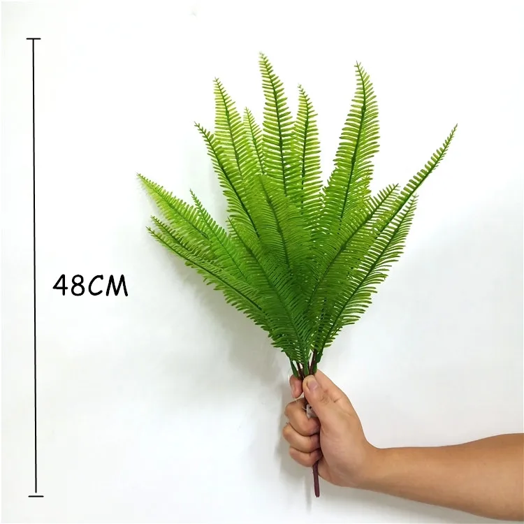 Wholesale Wall Decoration Tuber Fern Artificial Grass Plant Artificial