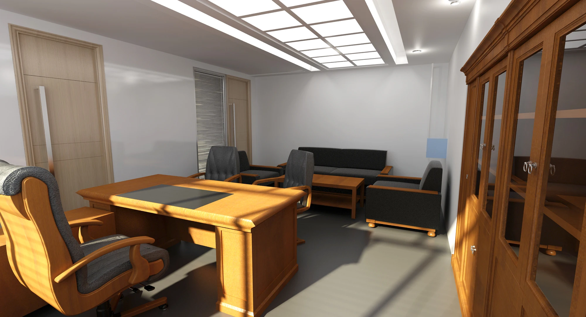 High End Wood Office Furniture System Solution Free Collocation Buy