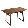 Modern wooden coffee classic design dining table set