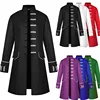 Six Color Wholesale Cosplay Party Performance Men Vintage Medieval Punk Prince Vampire Costume