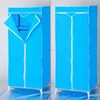 Small DIY Portable Bedroom Closet Storage Organizer Almirah Wardrobe Clothes Rack