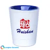 70ml popular advertising promotional product custom ceramic shot glass