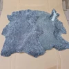 China wholesale curly lamb shearling leather fur pelt