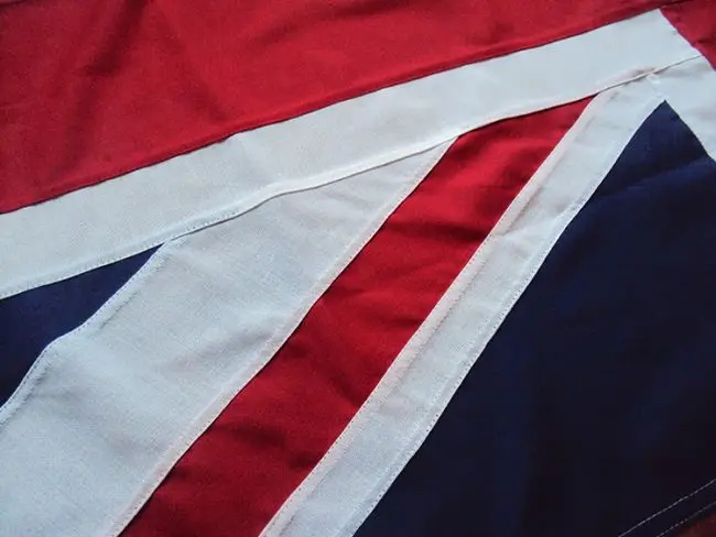 Union Jack flag MoD approved Dye sublimated woven fabric GB UK made British 