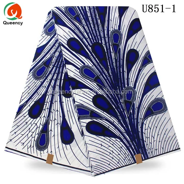 feather Wholesale Africa Print Wax Cotton Ankara Fabric