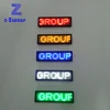 2019 New digital type led name badge led display led name card Indoor attractive scrolling message