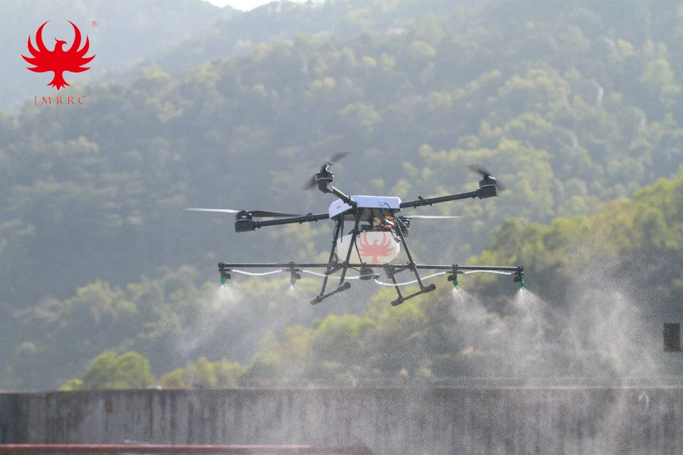 Jmrrc 10l Payload Agriculture Sprayer Uav Fertilizer Spray Drone