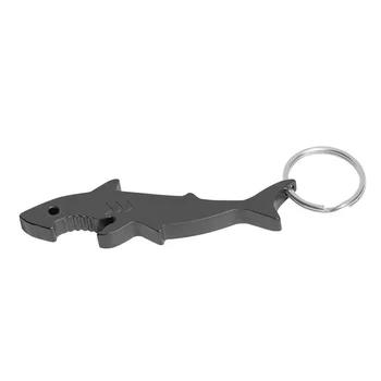 Metal Shark Keychain Custom Bottle Opener With Low Order Keychain Custom Bottle Opener