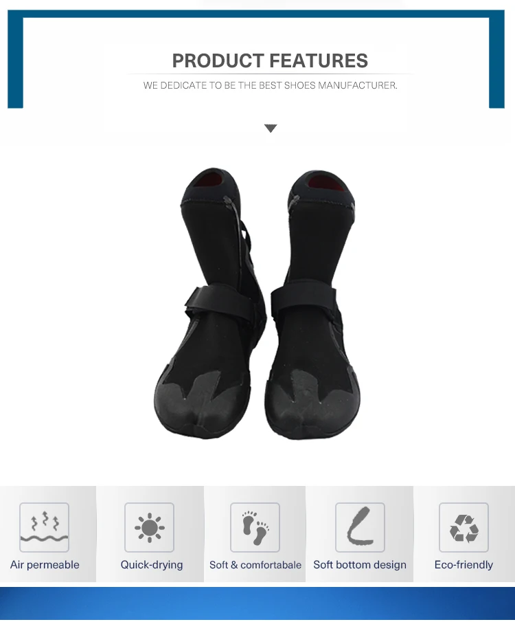 factory provide neoprene diving shoes felt sole diving boots