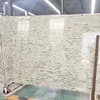 Man made calacatta white quartz slabs solid surface calacatta white quartz