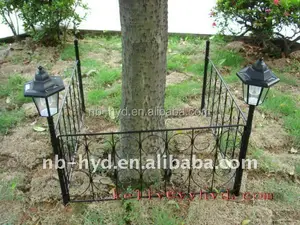 Iron Fence With Solar Light Iron Fence With Solar Light Suppliers