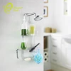 China factory wholesale bath wall shelf caddy storage holder rack